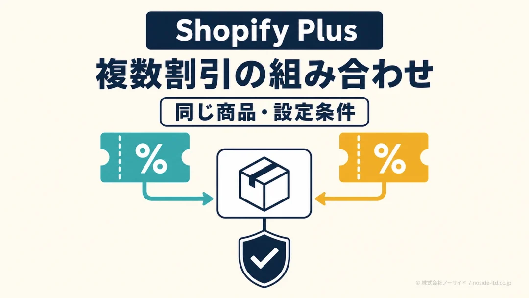Shopify Plusで同じ商品に複数割引を組み合わせる条件